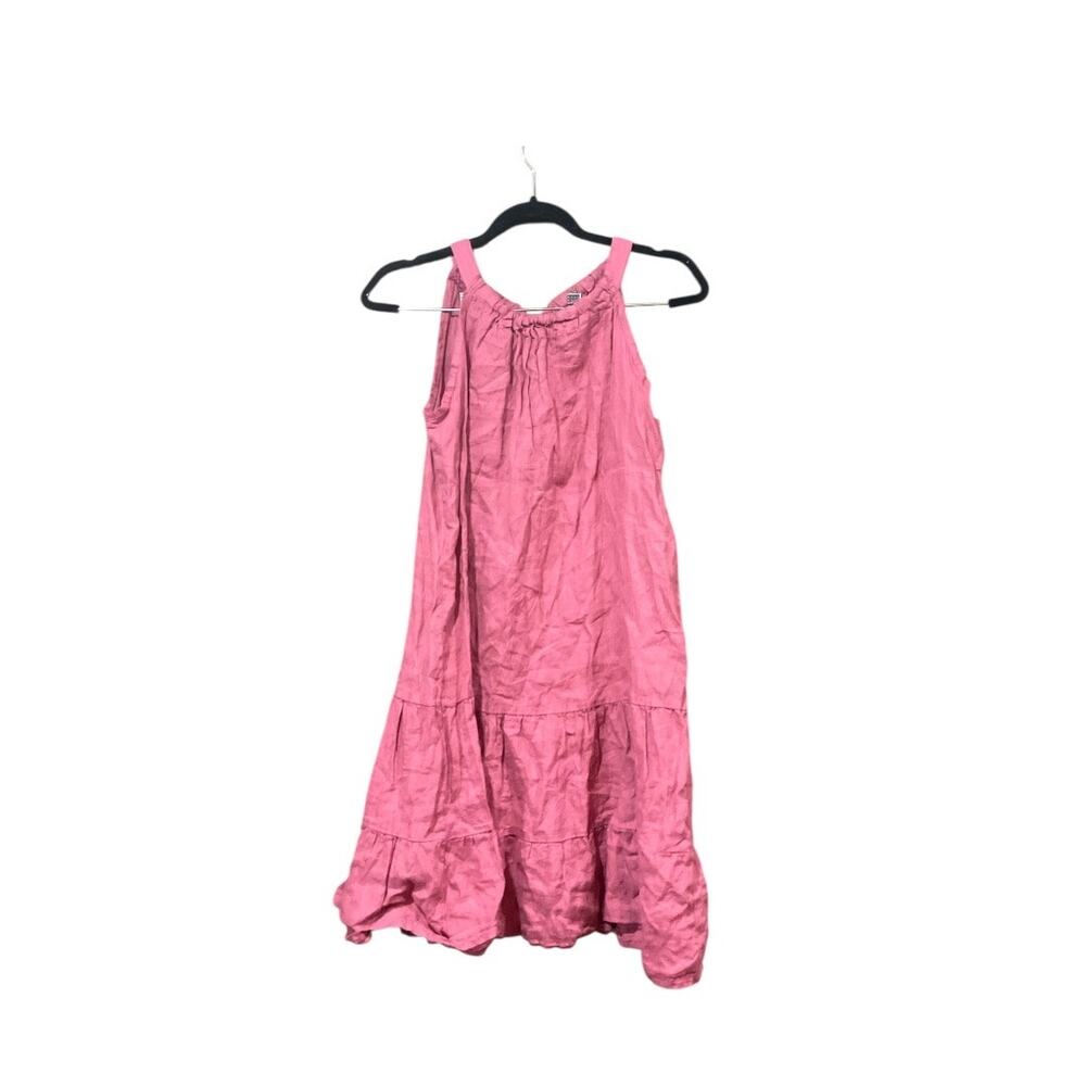 Bellambia Dress Women XS Pink 100% Linen